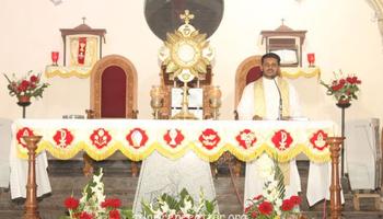 New Year’s Eve celebration at st Lawrence Minor Basilica Attur