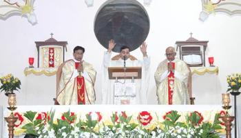 Christmas celebrations at St Lawrence minor basilica Attur